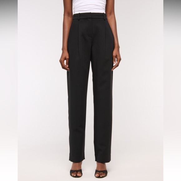 Abercrombie & Fitch Quinn Tailored Straight Pant - Picture 2 of 9